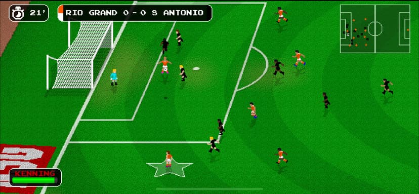 Retro Goal screenshot 1 - screenshot