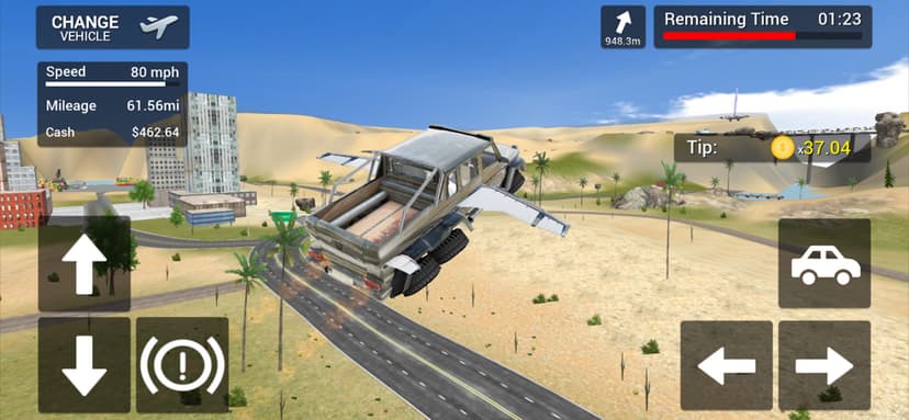 Flying Car Transport Simulator screenshot 5 - screenshot