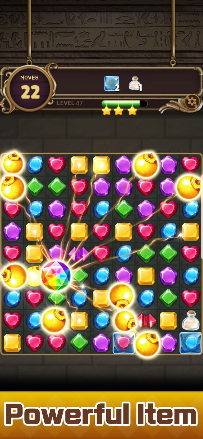 Jewel Land : Match 3 Puzzle screenshot 3 - screenshot