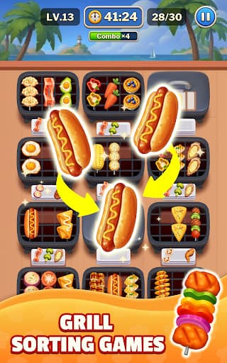Grill Match - Food Sort Puzzle screenshot 17 - screenshot