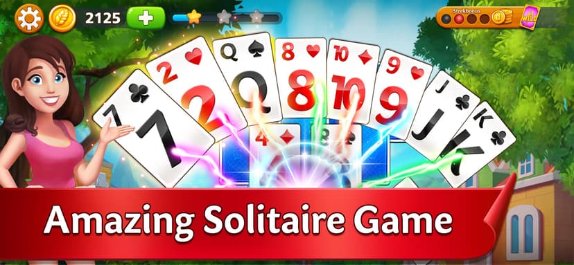 Solitaire Garden TriPeak Story screenshot 1 - screenshot