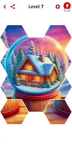 Christmas Hexa Puzzles screenshot 2 - screenshot