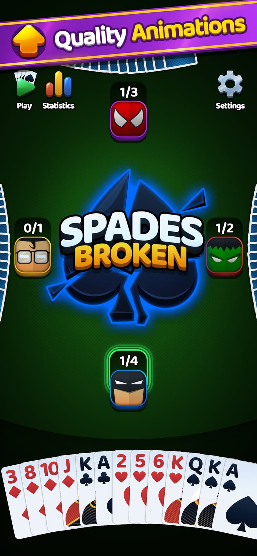 Spades Classic: US Edition screenshot 2 - screenshot