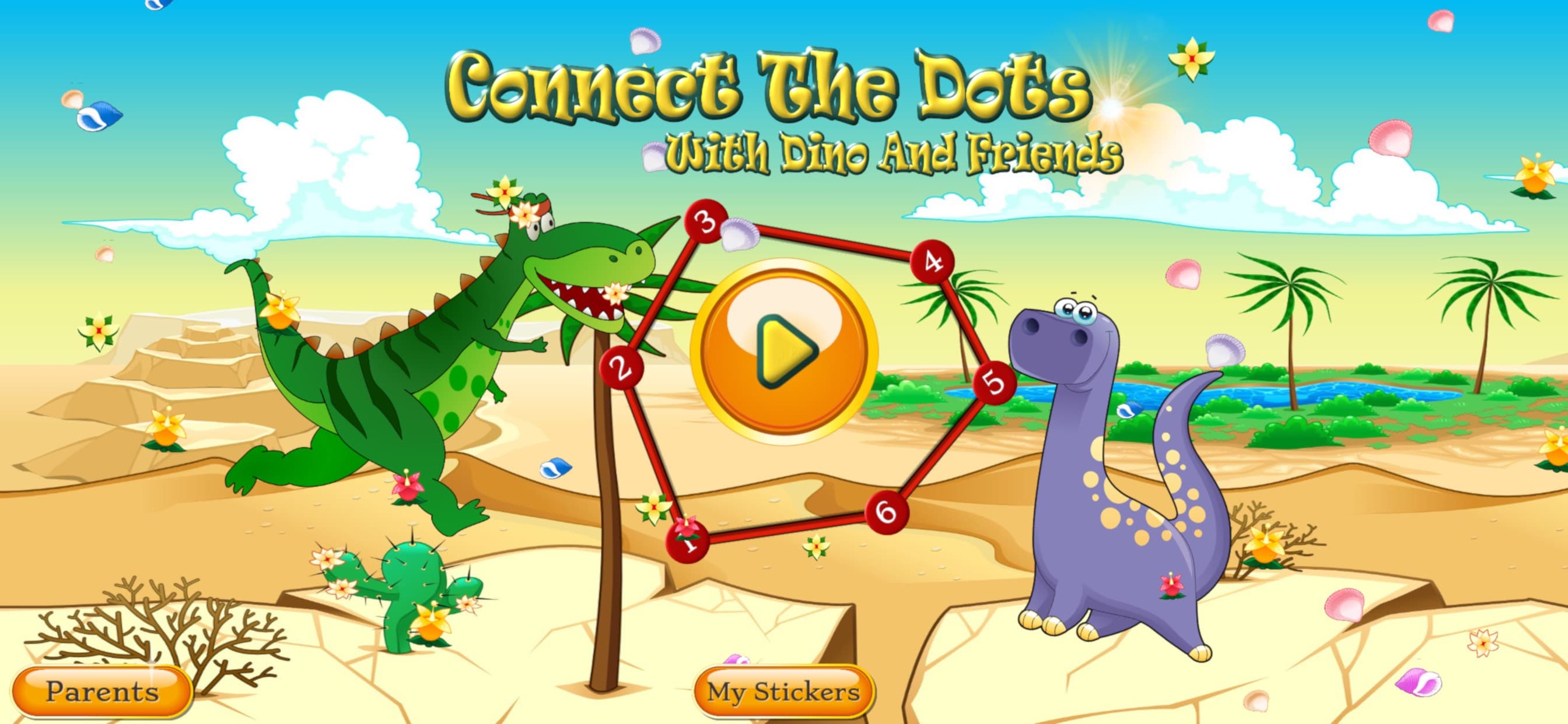 Dinosaur Dots Connect for kids screenshot 2 - screenshot