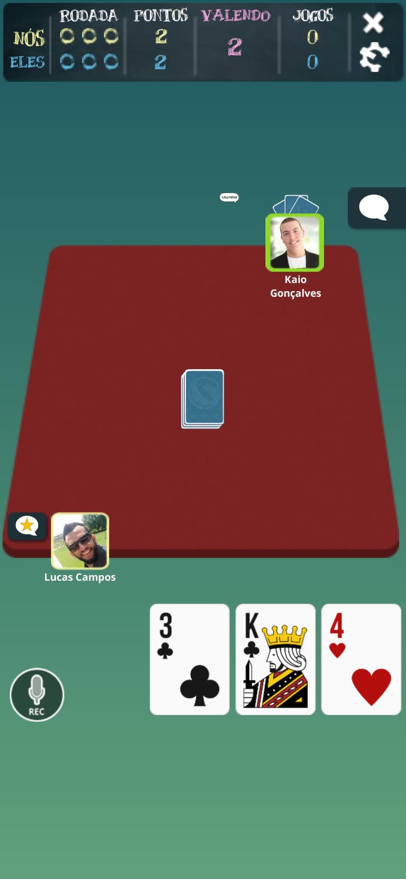 Truco Brasil - Truco online screenshot 4 - screenshot