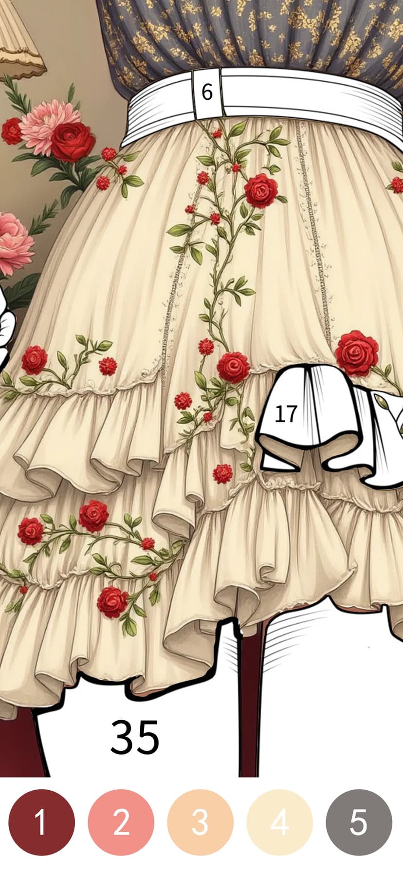 Princess Dress Coloring Book screenshot 4 - screenshot