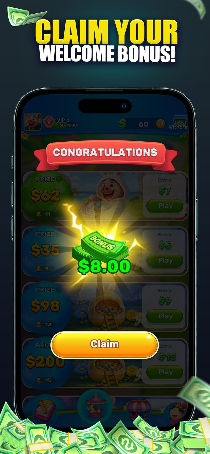 Solitaire Revelry:Win Cash screenshot 5 - screenshot