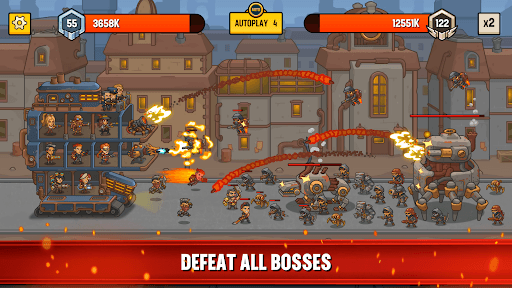 Steampunk Camp Defense screenshot 11 - screenshot