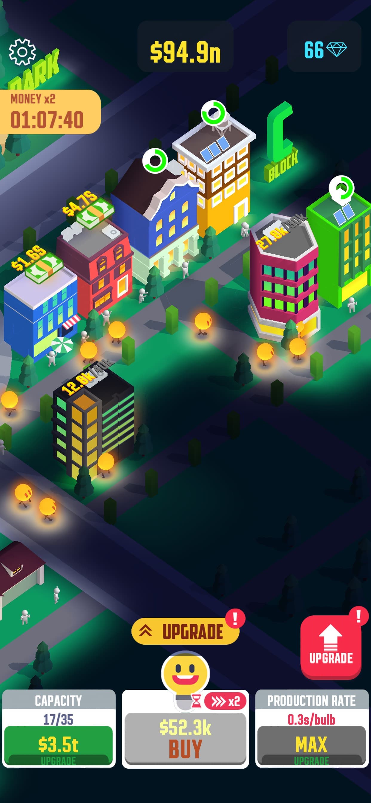 Idle Light City screenshot 4 - screenshot