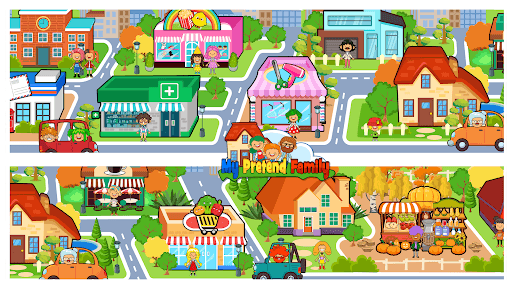 My Pretend Home & Family Town screenshot 3 - screenshot