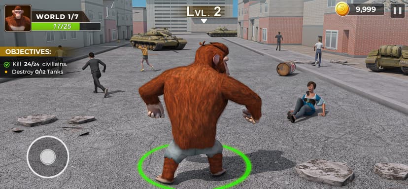 Apes Rampage Gorilla Games screenshot 2 - screenshot