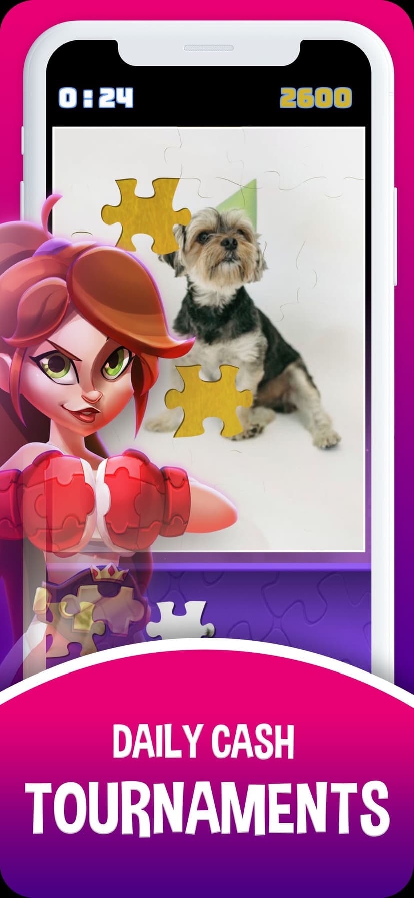 Real Money Jigsaw Cash Puzzle screenshot 1 - screenshot