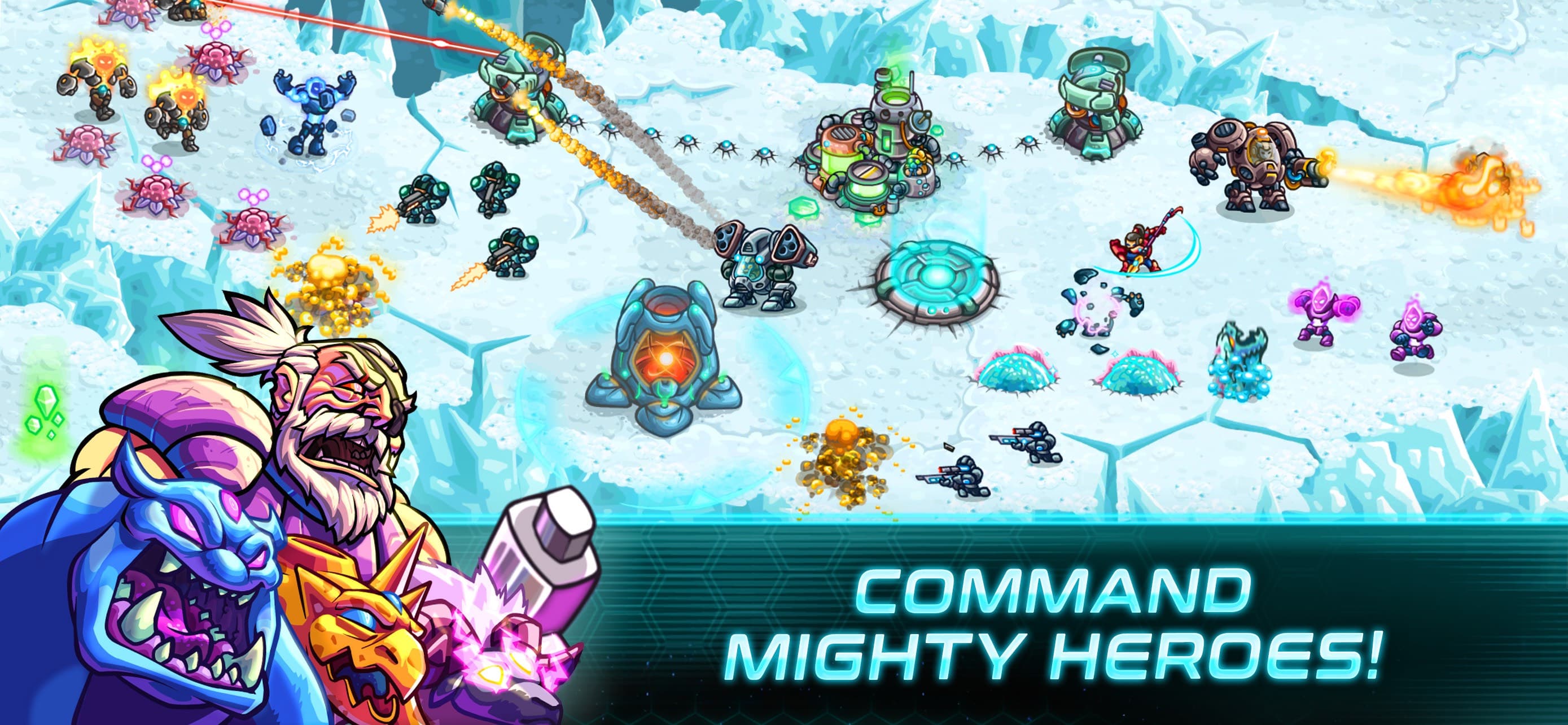 Iron Marines RTS Strategy Game screenshot 4 - screenshot