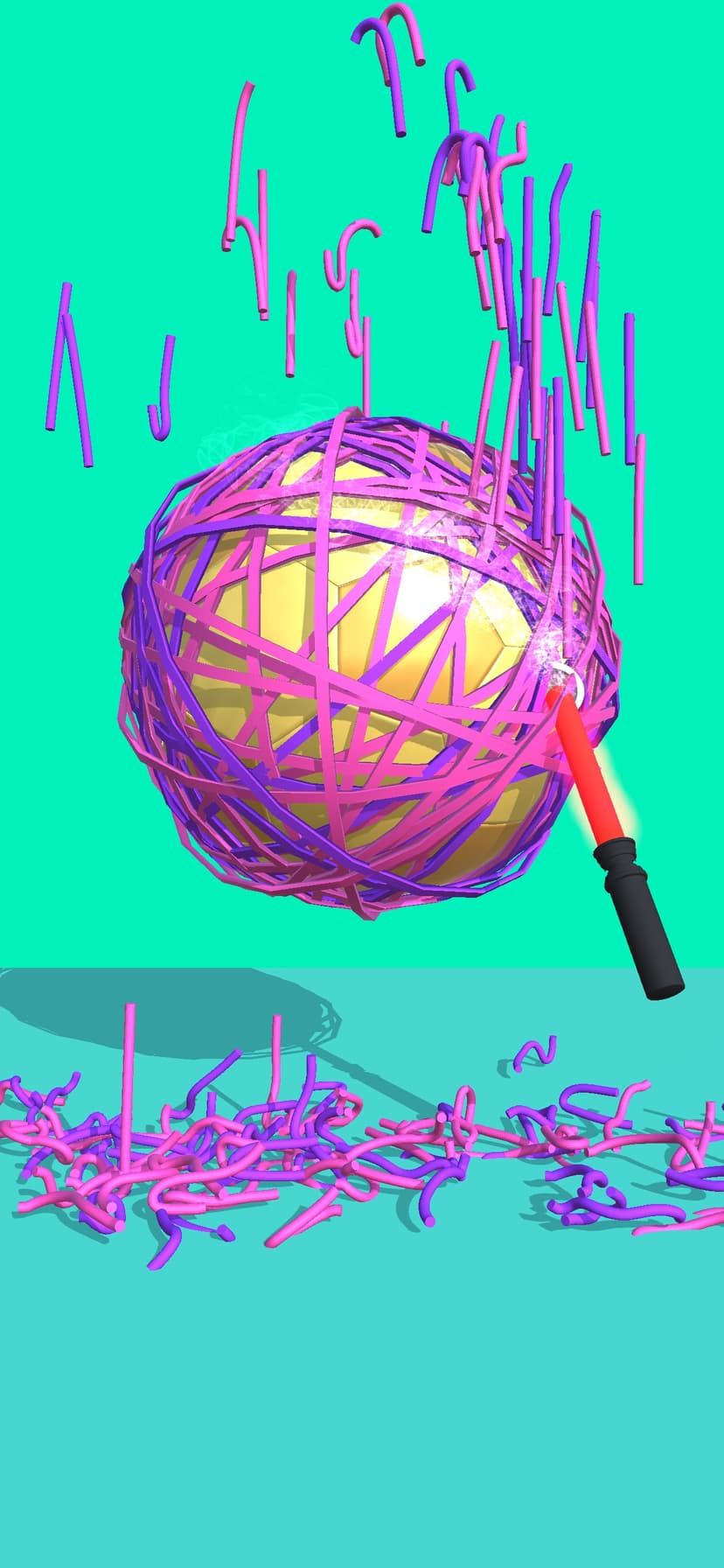 RubberBand Cutting - ASMR screenshot 3 - screenshot