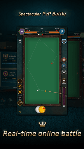Real Billiards Battle - carom screenshot 1 - screenshot