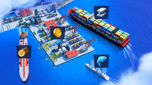 Sea Port: Cargo Boat Tycoon screenshot 13 - screenshot