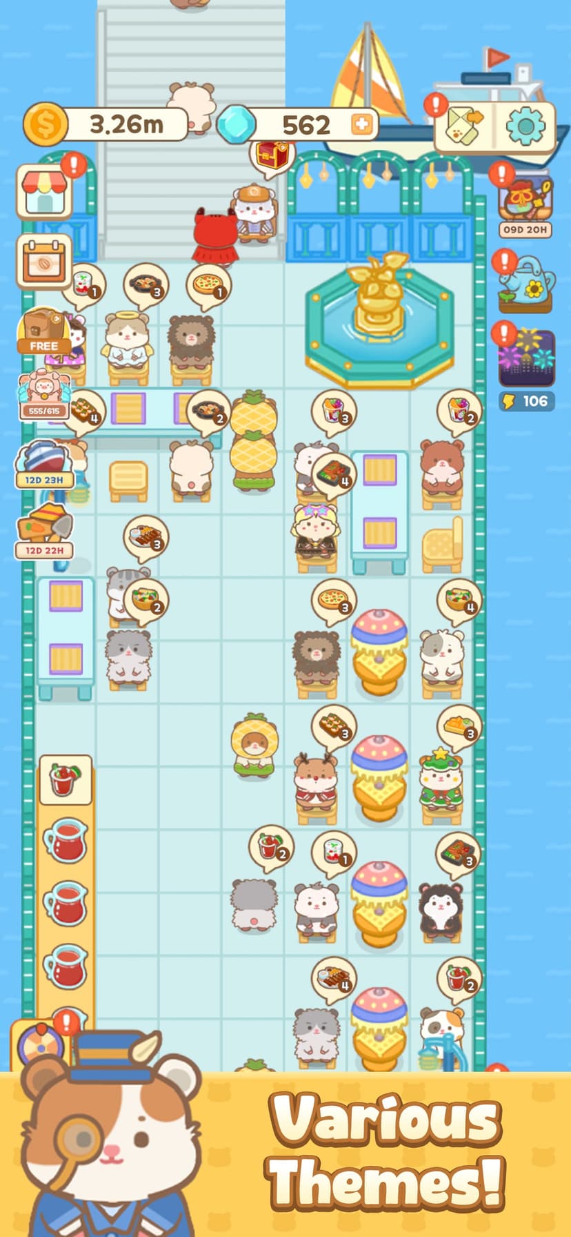 Ham's Kitchen : Cute Food Game screenshot 5 - screenshot