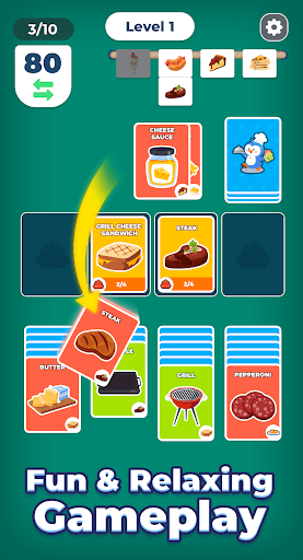 Solitaire Food: Card Journey screenshot 1 - screenshot