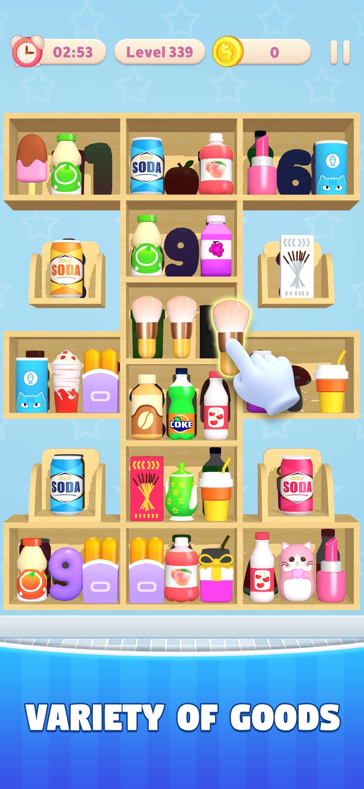 Goods Merge - 3D Goods Triple screenshot 1 - screenshot