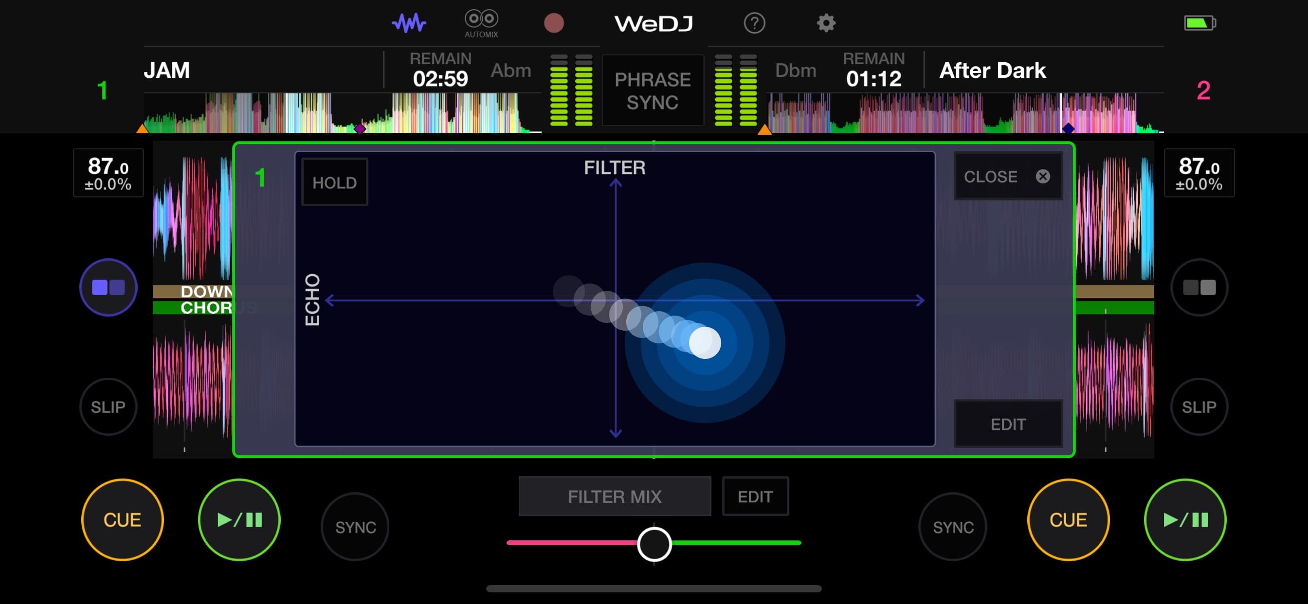 WeDJ for iPhone screenshot 2 - screenshot