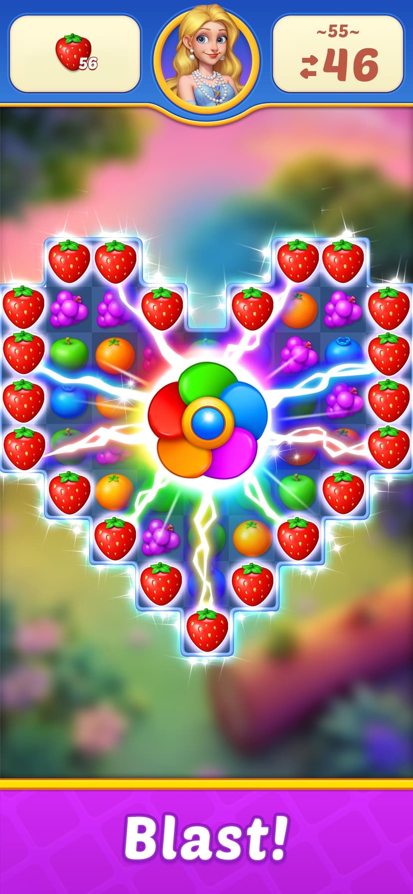Fruit Diary 2: Match 3 Offline screenshot 6 - screenshot