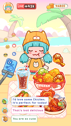 Mukbang ASMR Livestream Party screenshot 14 - screenshot