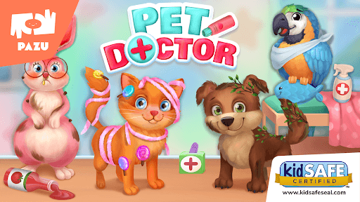 Pet Doctor Care games for kids screenshot 1 - screenshot
