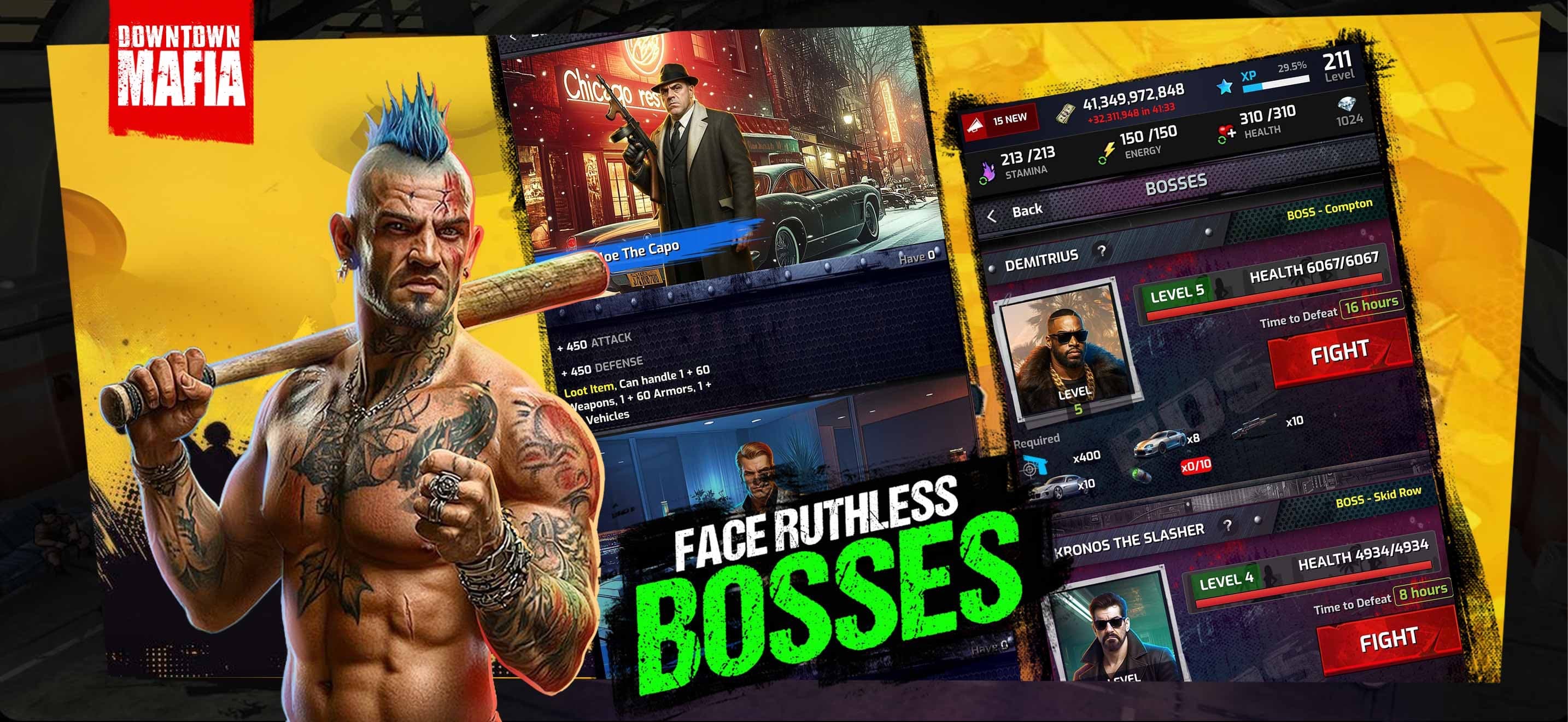 Downtown Mafia: Gang Wars RPG screenshot 7 - screenshot