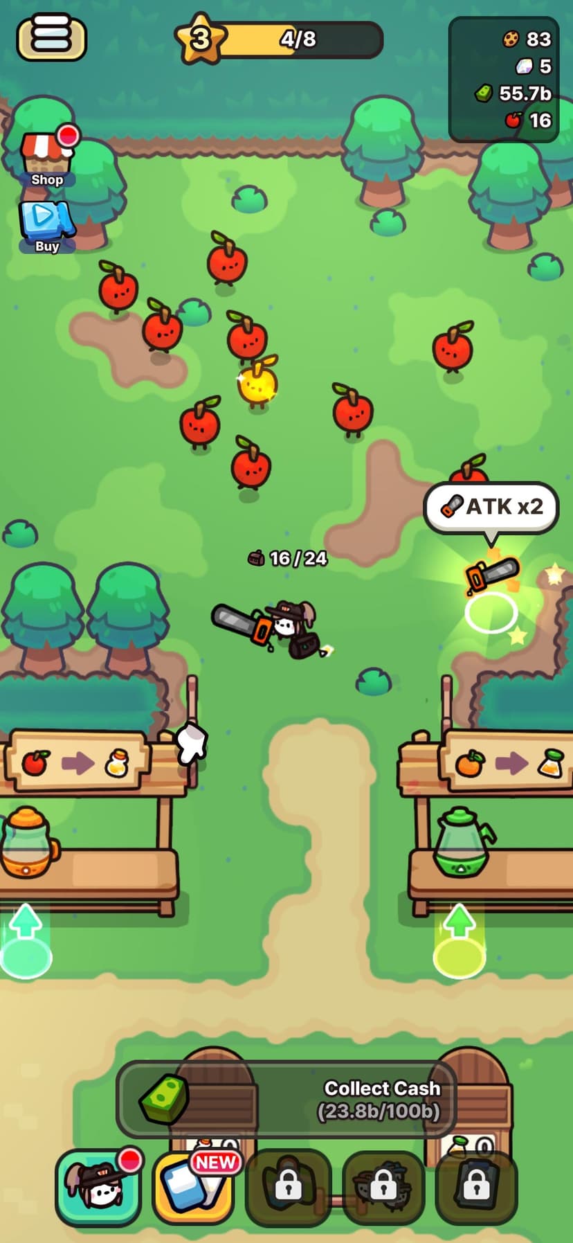 Chainsaw Juice King: Idle Shop screenshot 6 - screenshot