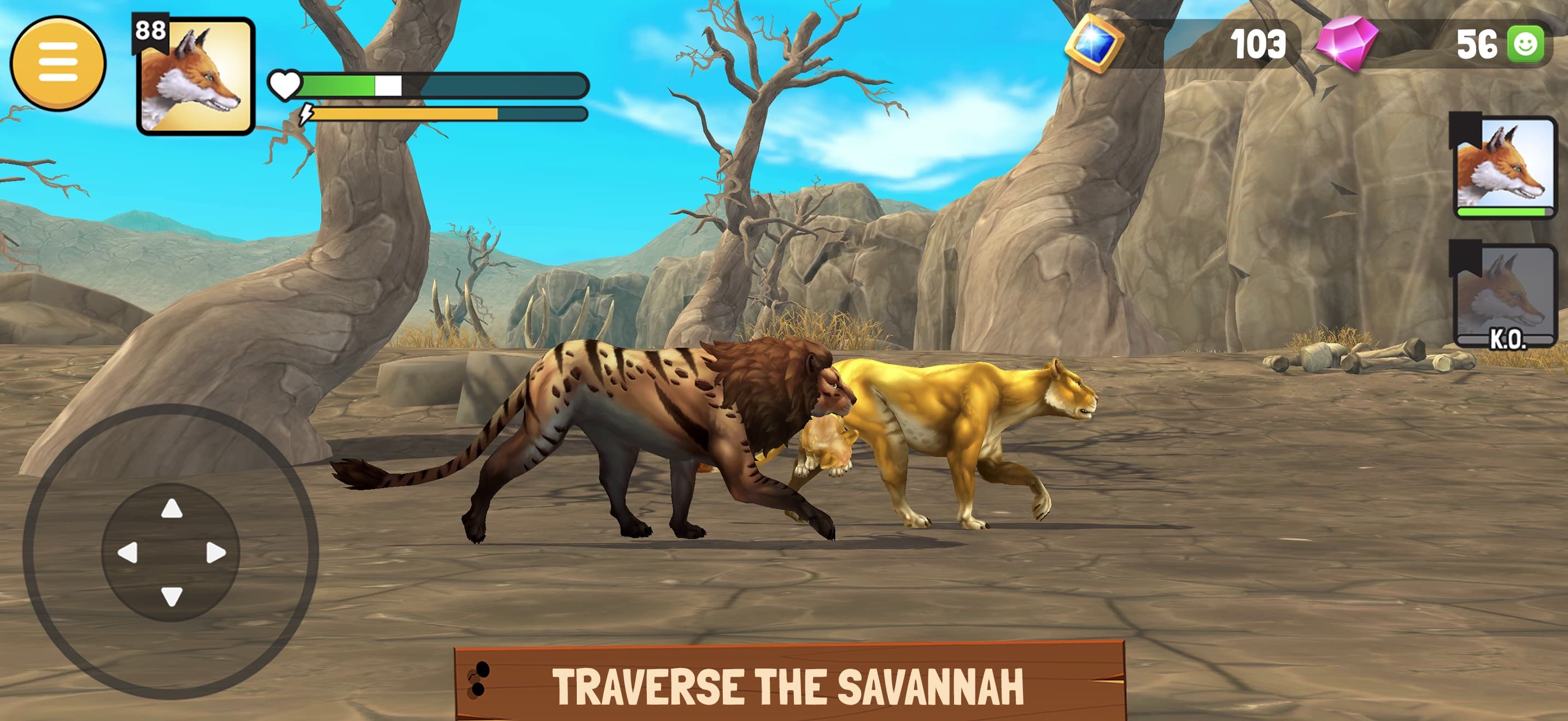 Animal Kingdoms: Wolf Sim MMO screenshot 6 - screenshot