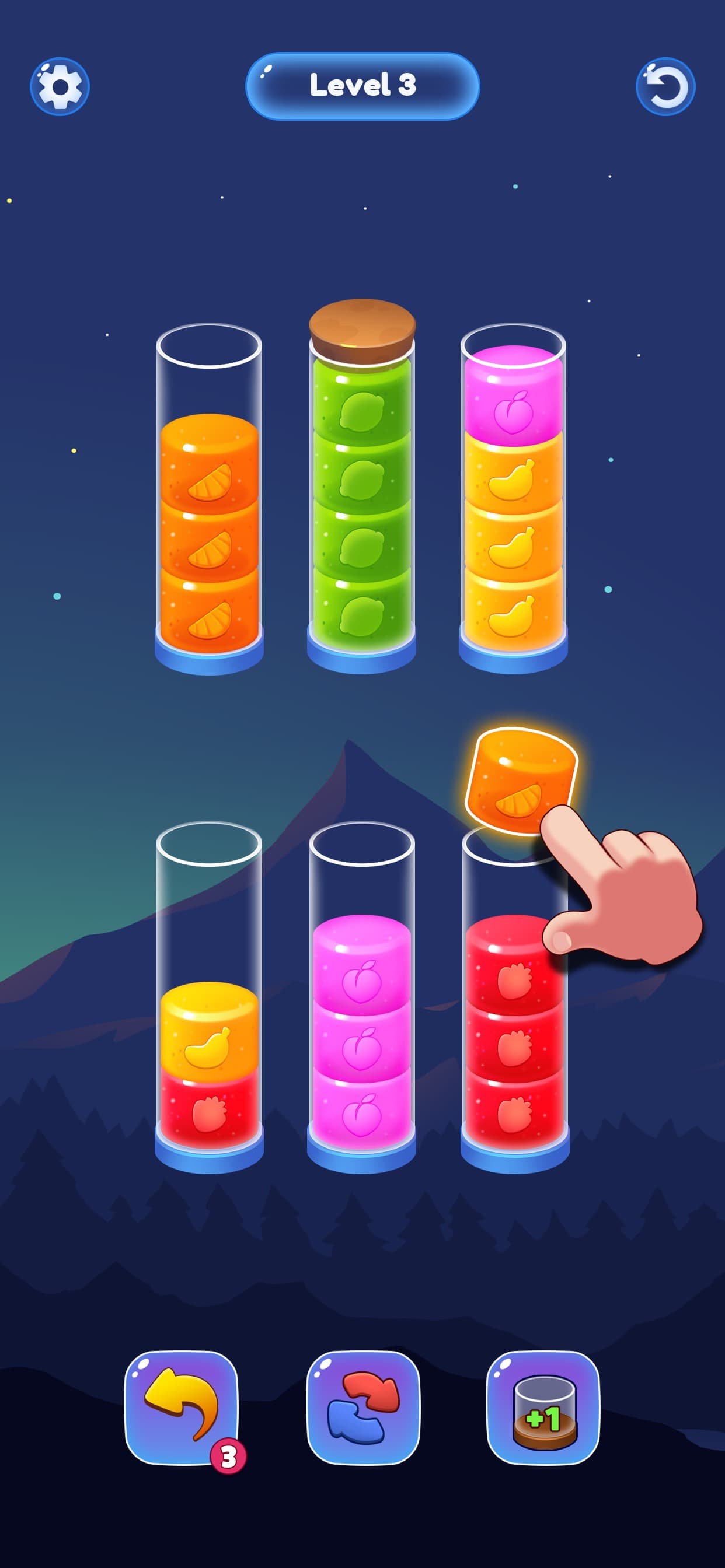 Candy Sort: Color Puzzle Game screenshot 1 - screenshot