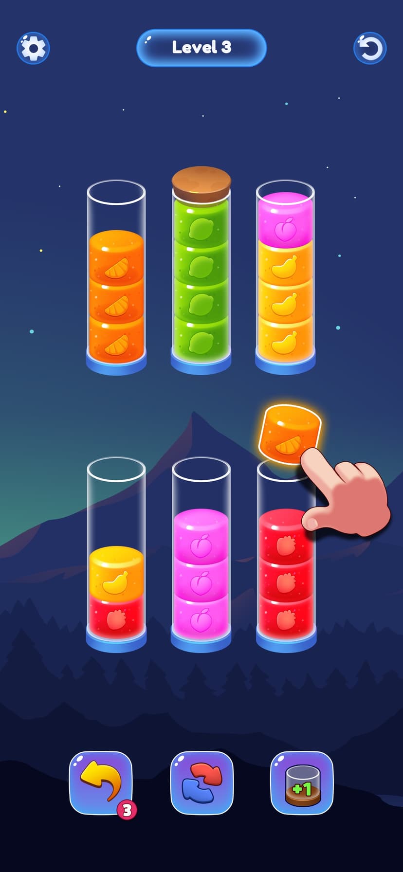 Candy Sort: Color Puzzle Game screenshot 1 - screenshot