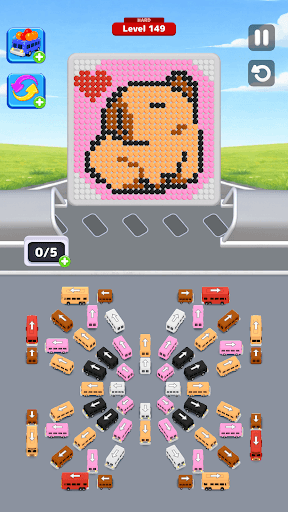 Bus Loop - Bubble Jam Puzzel screenshot 1 - screenshot