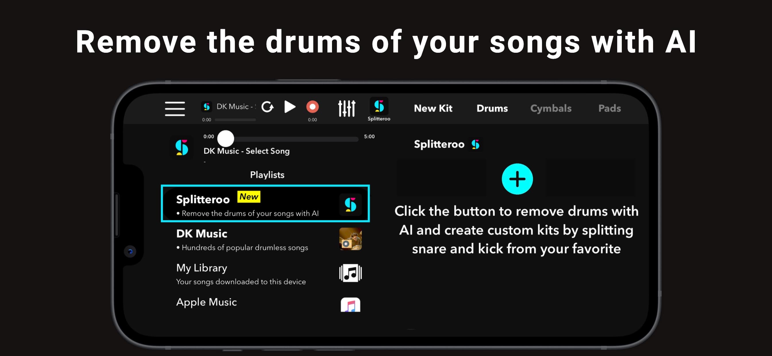 DrumKnee 3D Drums - Drum set screenshot 4 - screenshot