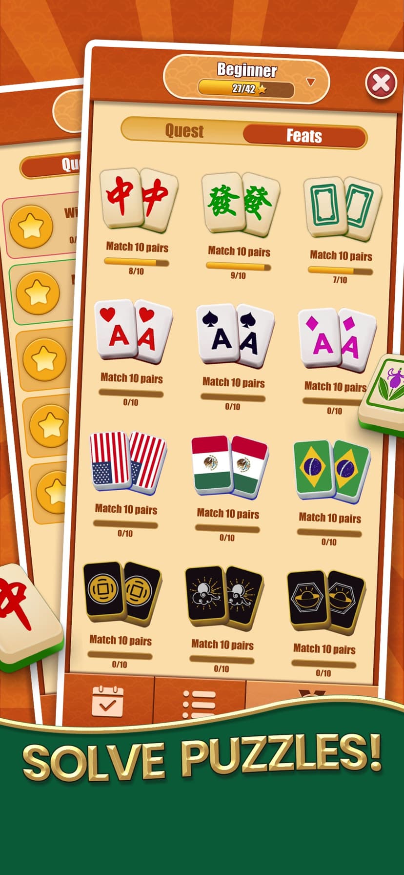 Mahjong Solitaire - Master screenshot 6 - screenshot