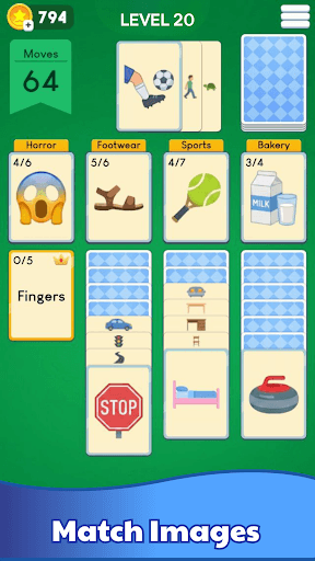 Solitaire Emoji: Group Master screenshot 3 - screenshot