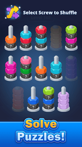Nuts Factory: Sort Puzzle screenshot 8 - screenshot