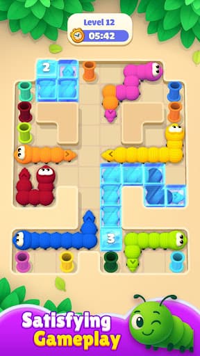 Wormmy Slither Puzzle screenshot 3 - screenshot