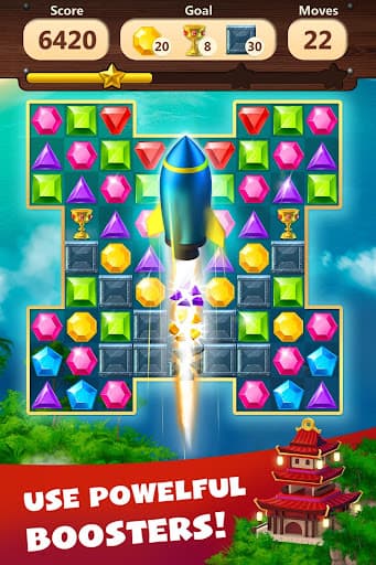 Jewels Planet - Match 3 Puzzle screenshot 4 - screenshot