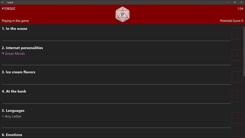 Null - screenshot