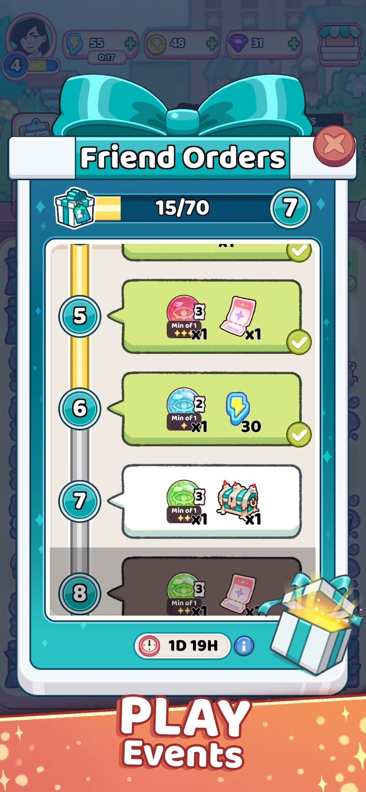 Starbrew Cafe: Mystical Merge screenshot 6 - screenshot