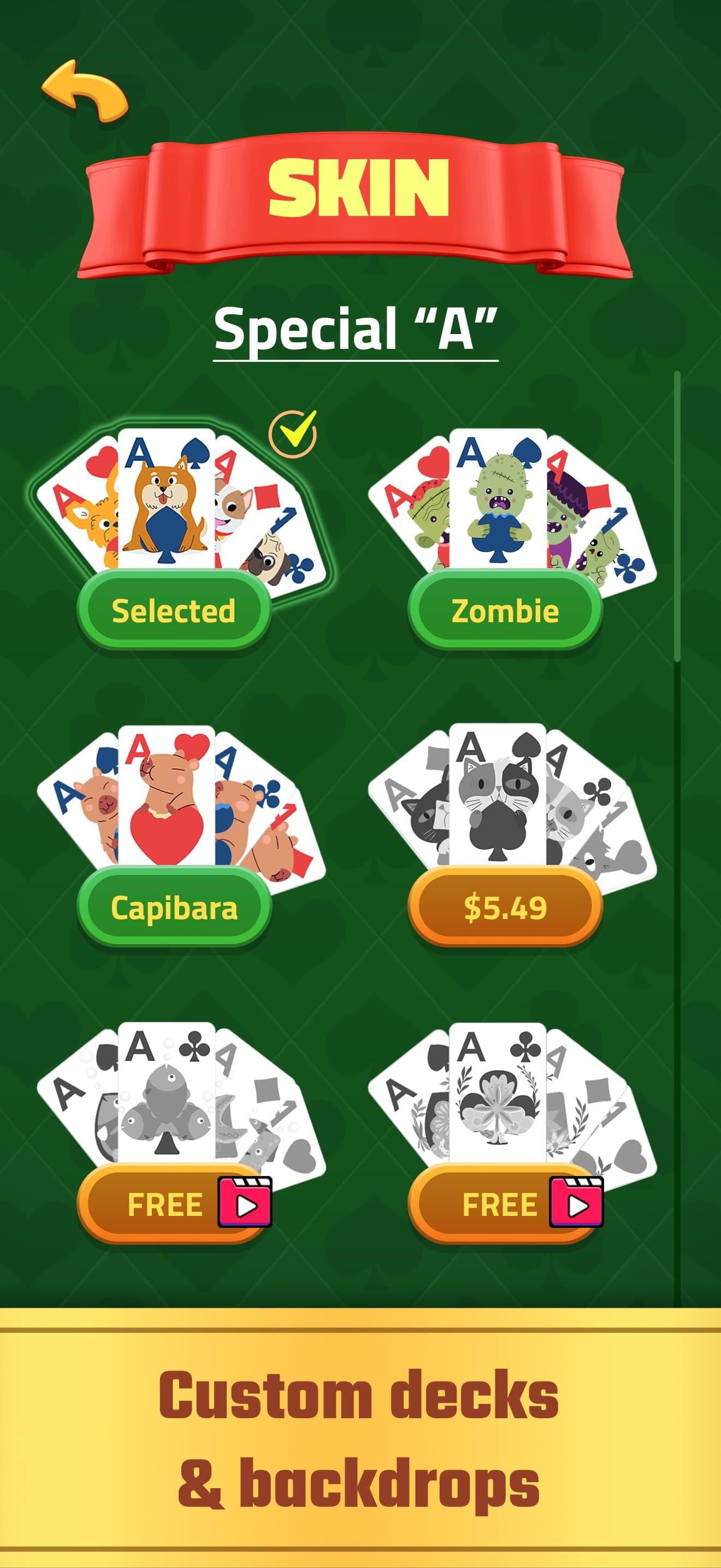 Big Card Solitaire screenshot 3 - screenshot