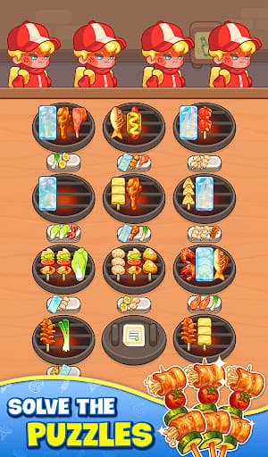 BBQ Skewer Sort: Food Lover screenshot 6 - screenshot