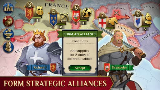 Timelines: Medieval War TBS screenshot 22 - screenshot