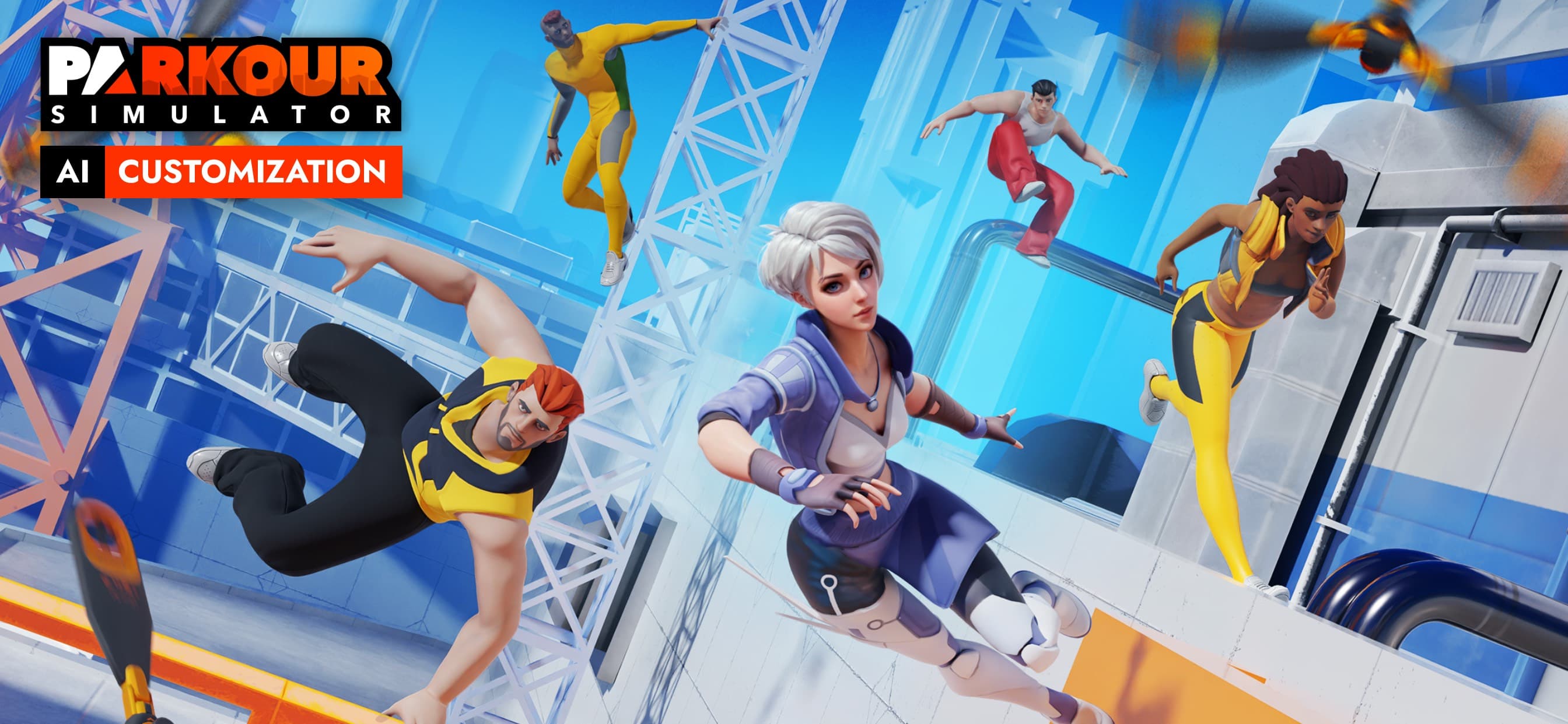 Parkour Simulator 3D: City Run screenshot 1 - screenshot