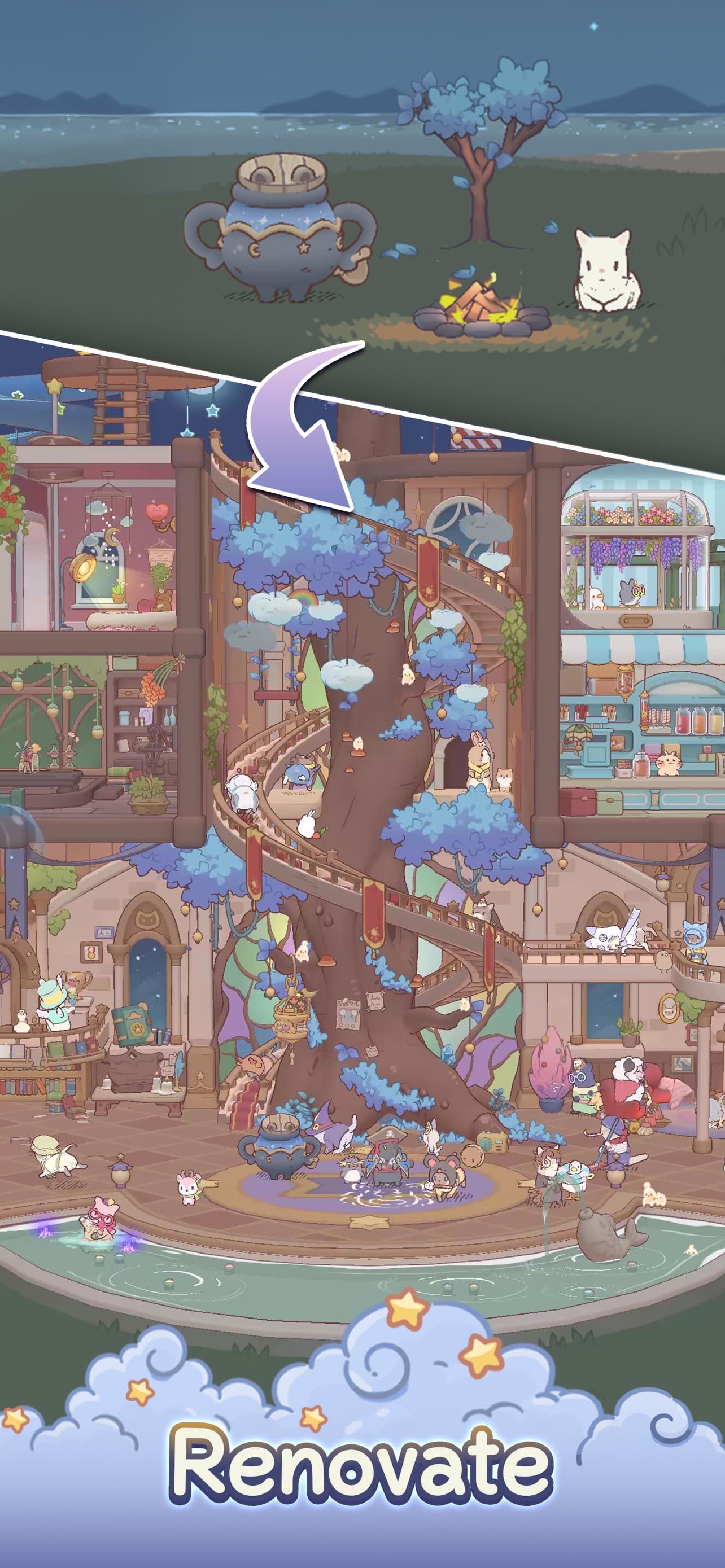 Cats & Soup : Magic Recipe screenshot 3 - screenshot