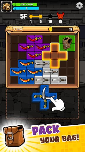 Pack & Clash: Backpack Battle screenshot 2 - screenshot