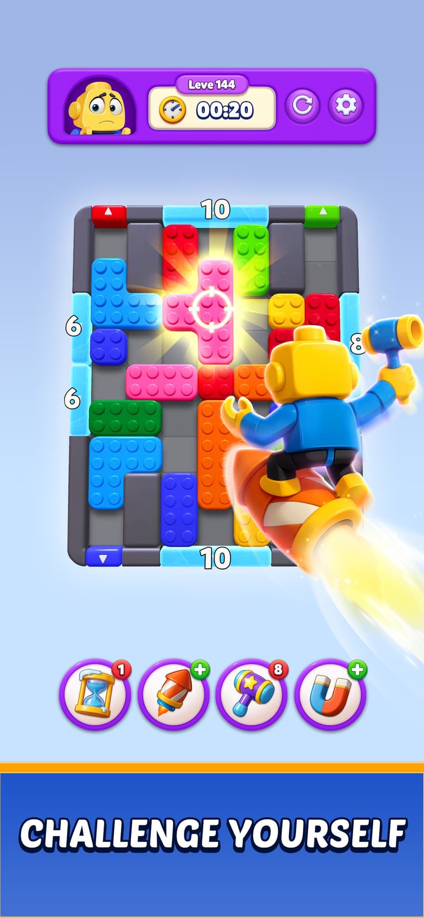 Color Block: Jam Puzzle 3D screenshot 2 - screenshot