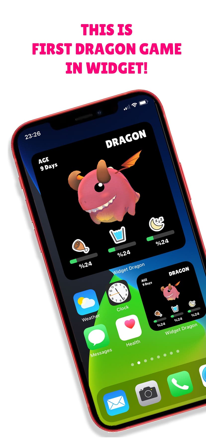 Dragon Widget Game screenshot 1 - screenshot