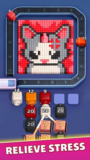 Flow Color: Pixel Puzzle screenshot 2 - screenshot
